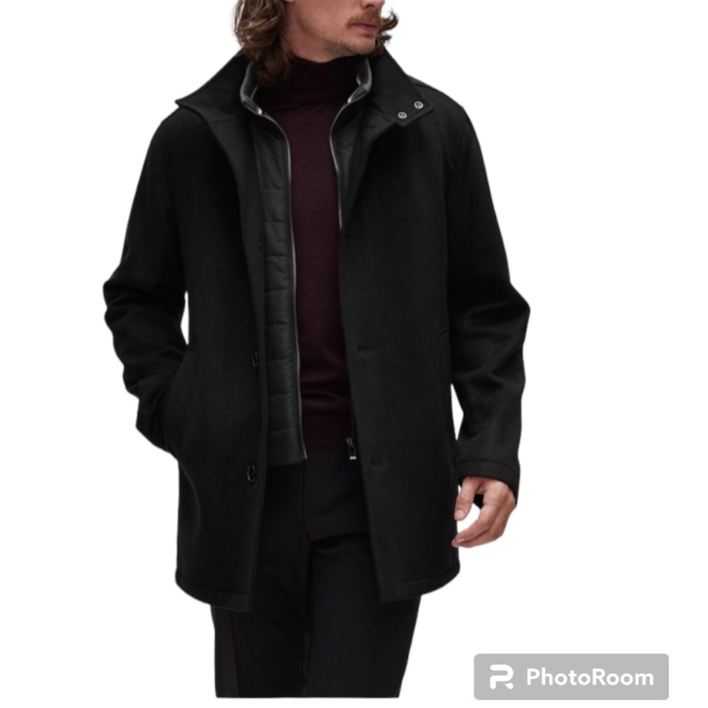 Hugo Boss Coxtan Cashmere Car Coat 44R - Picture 1 of 12